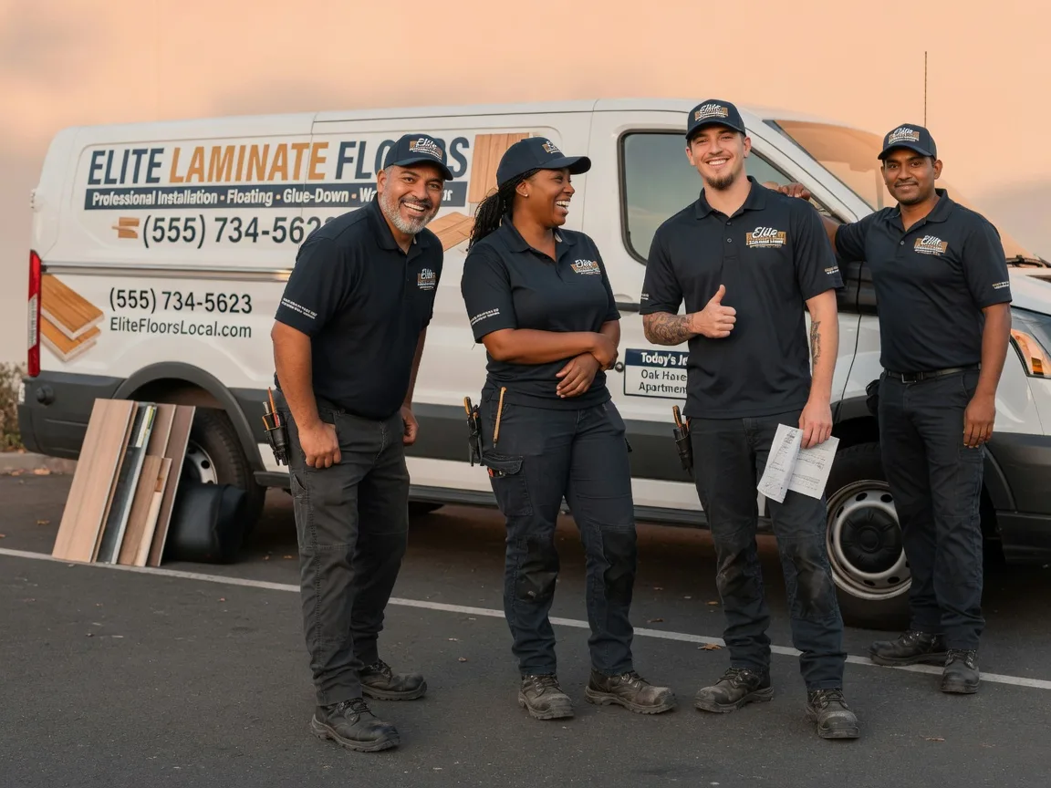 Laminate flooring installation company in Irene, TX